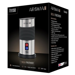 APARAT SPUMARE LAPTE MILK FROTHER AROMA F30 TEESA - Img 5