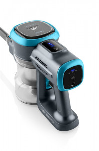 Aspirator vertical 2 in 1 ETA Fenix 1233 90000, baterie Li-Ion 25.2 V / 2200 mAh, recipient 0.6 l, gri cu albastru - Img 8