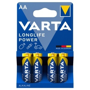 BATERIE ALCALINA LONGLIFE POWER LR6 BL 4 BUC VARTA - Img 2