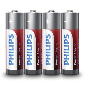 BATERIE POWER ALKALINE LR6 AA BLISTER 4 BUC PHILIPS - Img 2