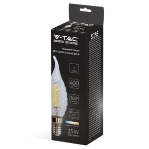 BEC E14 CU FILAMENT LED 4W 6500K MODEL SPIRALA - Img 3