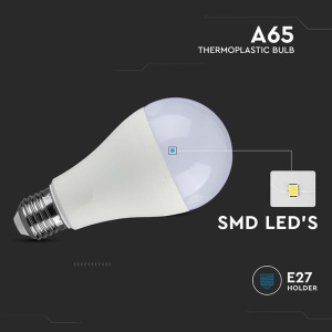 BEC LED A65 E27 15W 6500K ALB RECE - Img 5