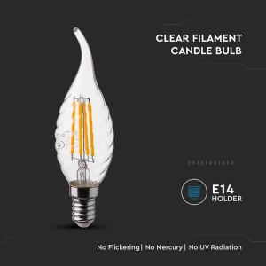 BEC LED FILAMENT E14 4W 4000K - Img 5