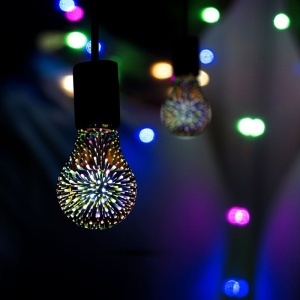 BEC LED ST64 E27 3W CU FILAMENT 3000K ALB CALD MODEL 3D - Img 6