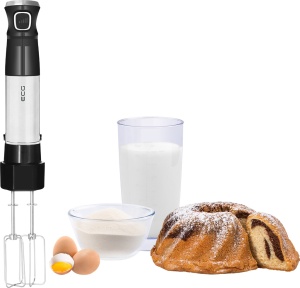 Blender vertical ECG RM 800, 800 W, lame din otel inoxidabil, recipient tocator 500 ml - Img 20