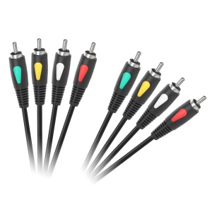 CABLU 4RCA-4RCA 1.8M ECO-LINE CABLETECH - Img 2