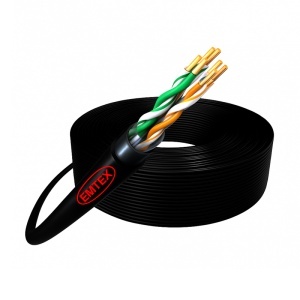 CABLU FTP CAT5E CUPRU 24AWG 305M EMTEX - Img 2