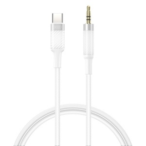 CABLU JACK 3.5MM - USB-C 1M - ALB - Img 2