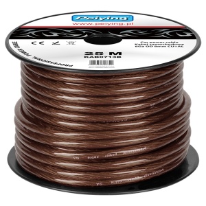 CABLU PUTERE CU-AL 6GA (7.8MM/13.29MM2) 25M N - Img 2