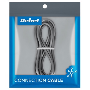 CABLU USB 3.0 - MICRO USB 100 CM NEGRU REBEL - Img 3