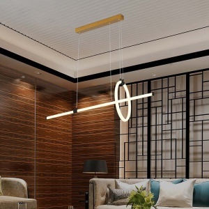 CANDELABRU LED 16W 3000K 86X100CM - NEGRU - Img 8