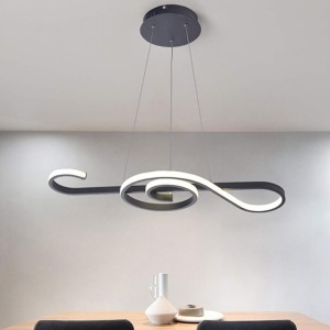 CANDELABRU LED 18W 3000K 70X100CM - NEGRU - Img 4