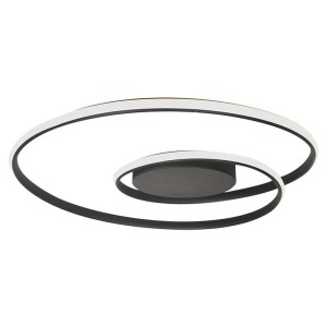 CANDELABRU LED DIMABIL 48W 3000K 62X62X10CM - NEGRU - Img 2
