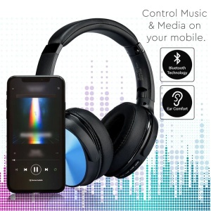 CASCA WIRELESS BLUETOOTH - ALBASTRU - Img 8