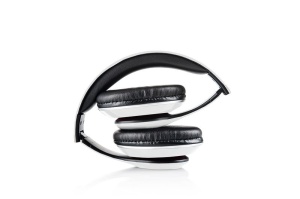 Casti audio fara fir GoGEN HBTM 41WR, Bluetooth, radioFM incorporat, microfon, alb cu rosu - RESIGILAT - Img 8