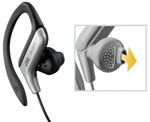 Casti sport JVC HA-EB75, Cu Fir, In-Ear, Confort si Stabilitate la Miscare, Argintiu - Img 3