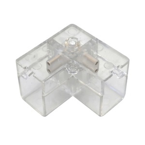 CONECTOR LAMPA LED MODULARA INTERCONECTABILA TIP L 90GR - Img 2