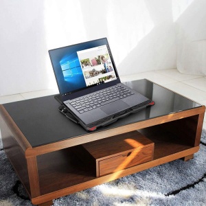 COOLING PAD LAPTOP 5 FANS 2 USB PLATINET - Img 11