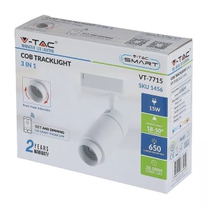 CORP ILUMINAT LED 15W TRACKLIGHT CU BLUETOOTH 3IN1 - Img 8