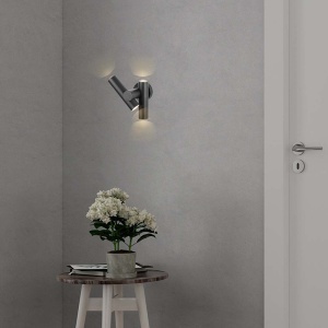 CORP ILUMINAT LED 2 CAI 6W 600LM 3000K IP44 - NEGRU - Img 11