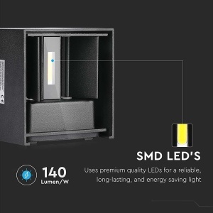 CORP ILUMINAT LED 6W IP65 3000K ALB CALD - Img 10