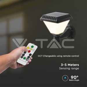 CORP ILUMINAT LED CU INCARCARE SOLARA 0.8W 3IN1 IP44 - NEGRU - Img 3