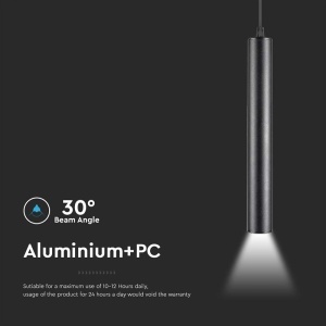 CORP LED MAGNETIC 15W 3000K - NEGRU - Img 8