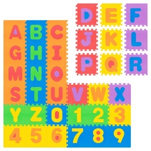 COVORAS EDUCATIV PUZZLE 180X180CM ALFABET REBEL - Img 3