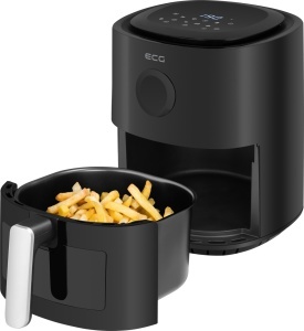 Friteuza cu aer fierbinte ECG AF 4020 Compact Fry, 3.8 litri, 1300 W, control digital, 8 programe, temperatura 80-200°C - Img 9
