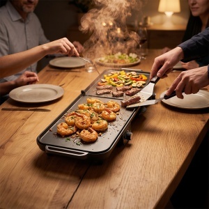 GRILL ELECTRIC 2 PLACI MAX 3000W ADLER - Img 3