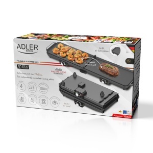 GRILL ELECTRIC 2 PLACI MAX 3000W ADLER - Img 12