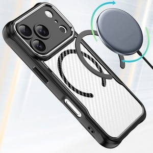 HUSA PROTECTIE CARBON DEFENDER MAG IPHONE 17 PRO MAX 6.9" - NEGRU - Img 4