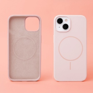 HUSA SILICON PENTRU IPHONE 15 6.1 - ROZ - Img 3