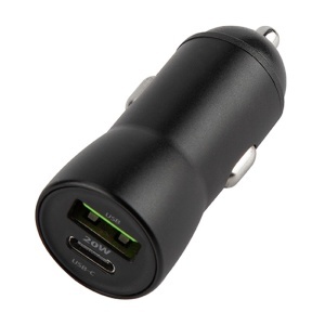 INCARCATOR AUTO 1XUSB 20W + 1X USB-C 60W + CABLU USBC - USB-C - Img 4