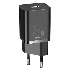 INCARCATOR RETEA USB-C FAST CHARGING PD 25W BASEUS - NEGRU - Img 5