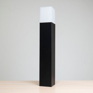 LAMPA GRADINA SOCLU GU10 80X80X50CM IP54 - NEGRU - Img 3