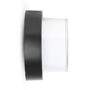 LAMPA LED 12W IP65 3000K ALB CALD - NEGRU - Img 4