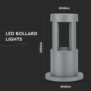 LAMPA LED ILUMINAT POTECA 25 CM 10W 4000K IP65 - Img 6