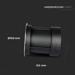 LAMPA LED PARDOSEALA IP67 12W 4000K - Img 10