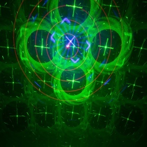 MINI LASER 160MW + EFECT LED RGB 3W - Img 5