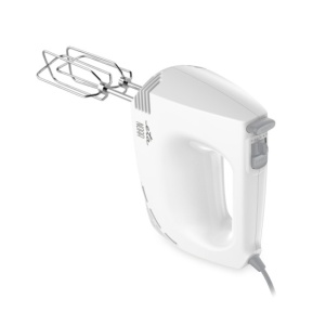 Mixer de mana ETA Noar II 2044 90000, 300 W, 5 viteze, functie TURBO, 2 carlige si 2 teluri, alb cu gri - Img 3