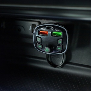 MODULATOR FM CU BLUETOOTH CU 2XUSB 1A - 3.1A + USB C 20W - Img 8