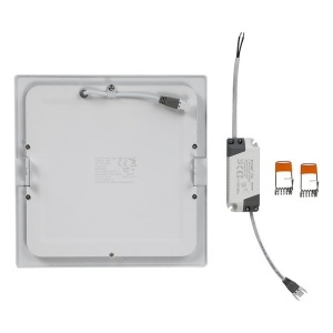 PANOU LED PATRAT INCORPORABIL 18W 3000K ALB CALD - Img 6