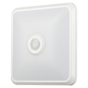 PLAFONIERA LED 12W IP20 SENZOR DE MISCARE 3IN1 - ALB - Img 2