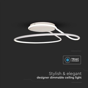 PLAFONIERA LED 24W 3IN1 - ALB - Img 5