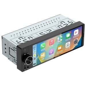 PLAYER AUTO 1 DIN 4X60W CARPLAY ANDROIDAUTO KRUGER&MATZ - Img 4