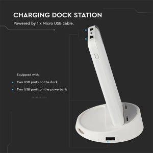 POWER BANK 8000MAH INCARCARE WIRELESS - ALB - Img 3