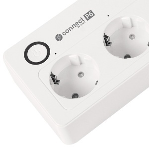 PRELUNGITOR SMART 4 PRIZE SCHUKO 4 USB CONNECT P6 TUYA - Img 6