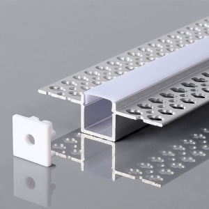 PROFIL ALUMINIU PENTRU BANDA LED 2M 55MM X 15MM - Img 4