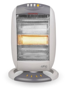 Radiator cu halogen Gallet HAL 200, 400/800/1200W, 3 zone, functie de rotatie, alb - Img 4